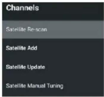 HAIER H50K705UG - Single RF Scan: manual search station. Satellite - 1