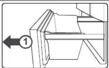 HAIER HFR3718ENMM - Removable lower freezer drawer - 1