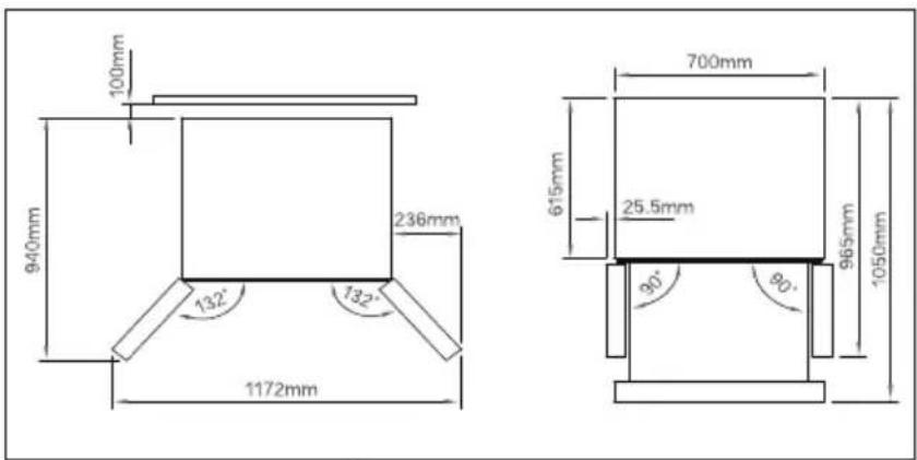 HAIER HFR3718ENMM - Space recommendation - 1