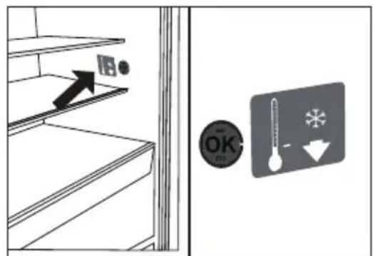 HAIER HFR3718ENMM - OPTIONAL: OK-temperature indicator - 1