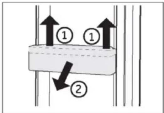 HAIER HBW7518C - Balconnets de porte amovibles/Porte-bouteilles - 1