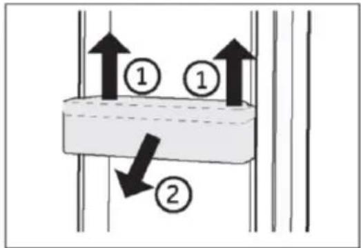 HAIER HBW7518C - Estantes de puerta/soportes para botellas desmontables - 1