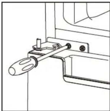 HAIER HBM-687WNF - REVERSIBLITE DE LA PORTE - 8