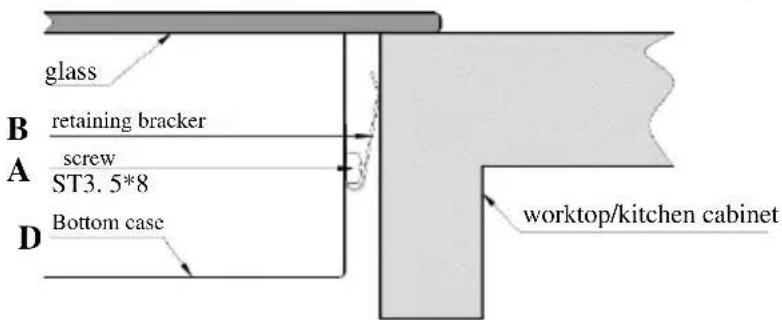 HAIER HAIFS954MCTT - Adjusting the bracket position - 2