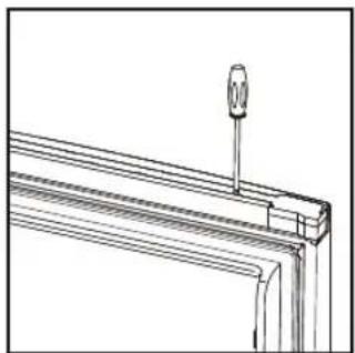 HAIER HBM-686SNF - Deur omkeerbaarheid - 2