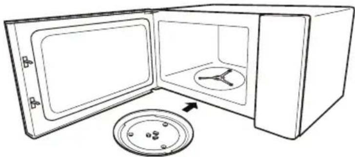 HAIER HAMCI29S4TB - NAMES OF OVEN PARTS AND ACCESSORIES - 2