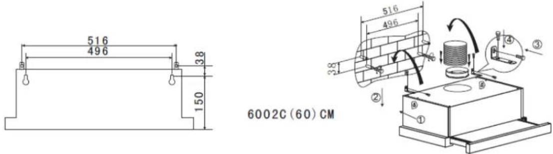 CANDY CBT60RX - INSTALLATION (Wall Mounting) - 3