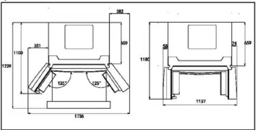 HAIER CFW91019ENGB - Espace requis - 1