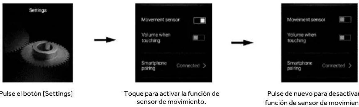 HAIER CFW91019ENGB - Función de sensor de movimiento - 1