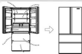 HAIER CFW91019ENGB - Precautions of food refrigeration - 6