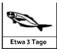 HAIER CFW91019ENGB - Richtwerte für die Aufbewahrungsdauer von Fisch und Fleisch - 2