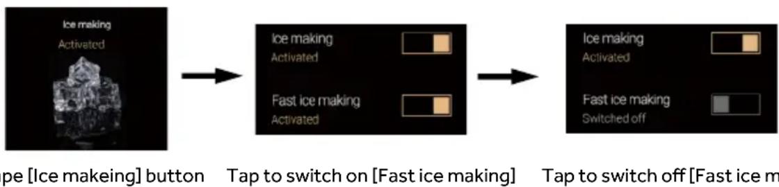 HAIER CFW91019ENGB - Ice making function: - 2