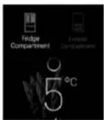 HAIER CFW91019ENGB - Régler la température du réfrigérateur - 2