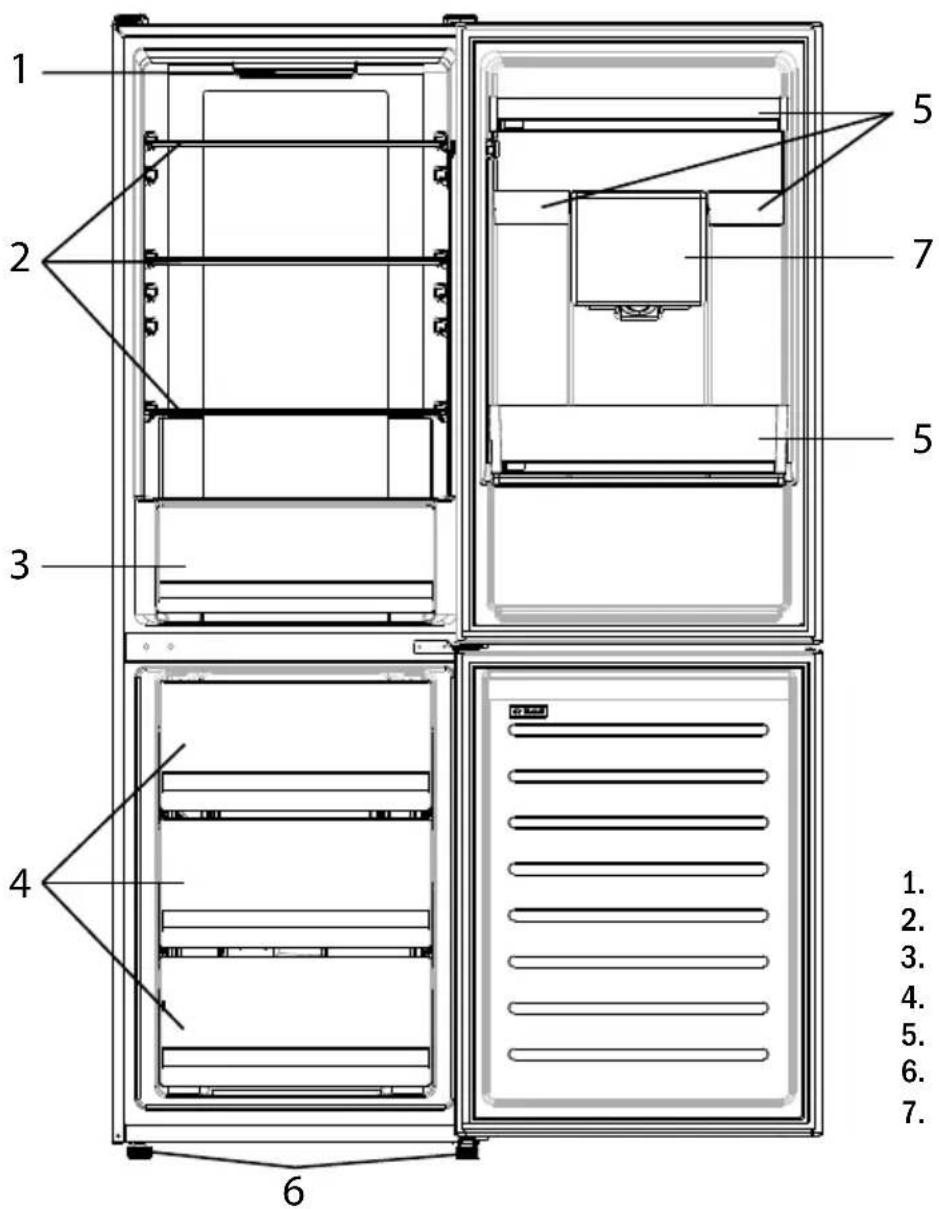 HAIER HDW1618DWPK - Montering av vanntanken - 2