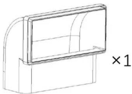 HAIER HAIH82MTMCE - Accessor per l'installazione, scarico verso l'esterno - 6