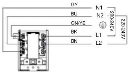 HAIER HAIH82MTMCE - Conectar de la placacocccion a la red electrica - 4
