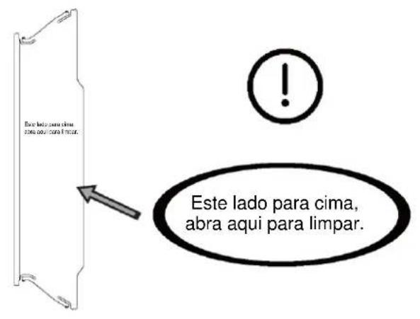HAIER HAIH82MTMCE - Instalar o defletor no fogão - 42