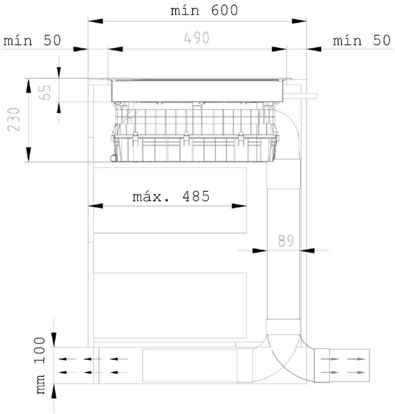 HAIER HAIH82MTMCE - Instalar o defletor no fogão - 30
