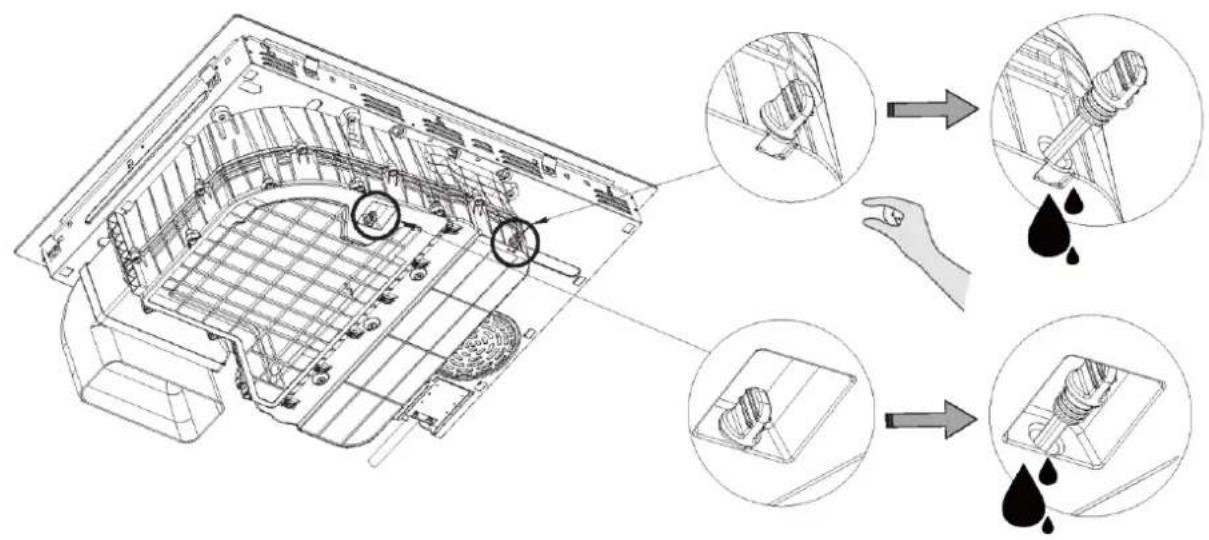 HAIER HAIH82MTMCE - Instalar el deflector en el fogón - 18