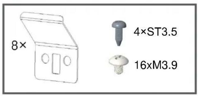 HAIER HAIH82MTMCE - Accesorios de instalación, descarga hacía el interior - 2