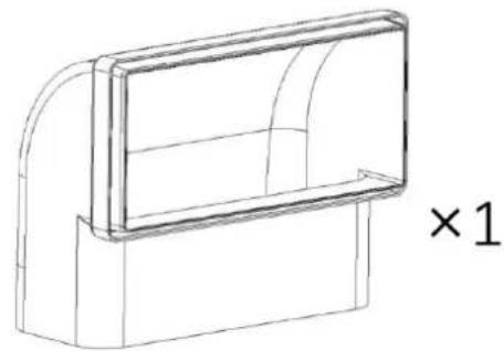 HAIER HAIH82MTMCE - Accesorios de instalación, descarga hacía el interior - 4