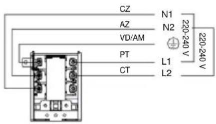 HAIER HAIH82MTMCE - Ligar a placà à rede electrica - 4