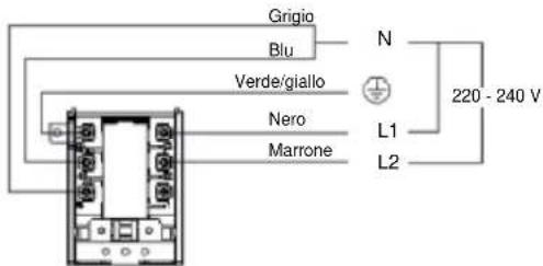 HAIER HAIH82MTMCE - Collegamento del piano cottura alla rete elettrica - 6