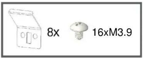 HAIER HAIH82MTMCE - Instalar el deflector en el fogón - 1