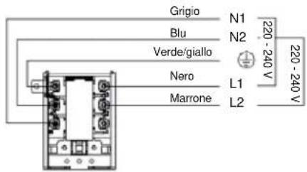 HAIER HAIH82MTMCE - Collegamento del piano cottura alla rete elettrica - 4