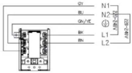 HAIER HAIH82MTMCE - Anschlieben des Kochfeldes an das Stromnetz - 4