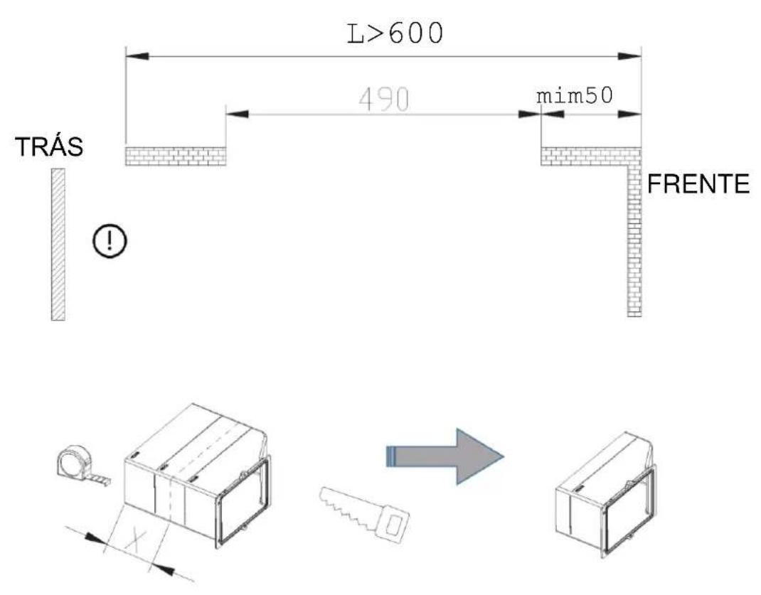HAIER HAIH82MTMCE - Instalar o defletor no fogão - 13