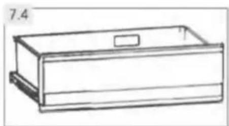 HAIER HTW7720BNMM - Išimamos durelių lentynėlės - 1