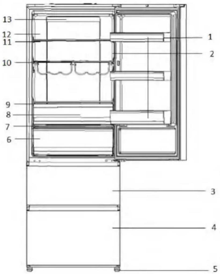 HAIER HTW7720BNMM - Kép a készülékröl (3. ábra) - 2