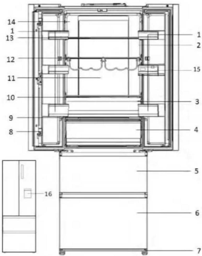 HAIER HTW7720BNMM - Kép a készülékröl (3. ábra) - 1
