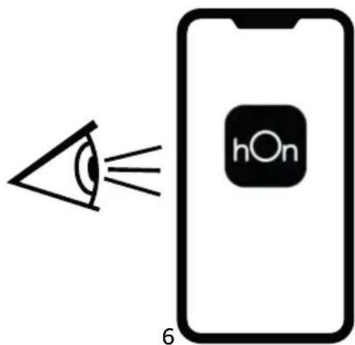 HAIER HTW7720BNMM - Nastavení režimu Wi-Fi POSTUP PÁROVÁNÍ S APLIKACÍ - 6