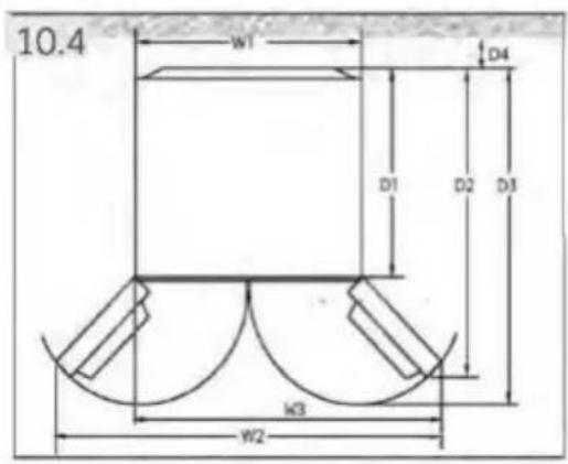 HAIER HTW7720BNMM - Espace recommandé - 1