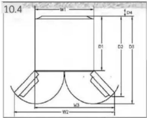 HAIER HTW7720BNMM - Espai necessari - 1