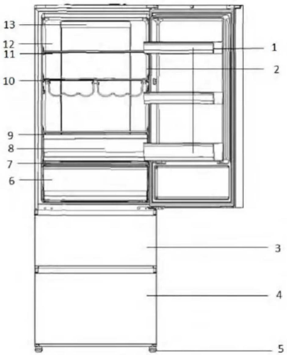 HAIER HTW7720BNMM - Immagine dell'elettrodomestico (Fig. 3) - 2