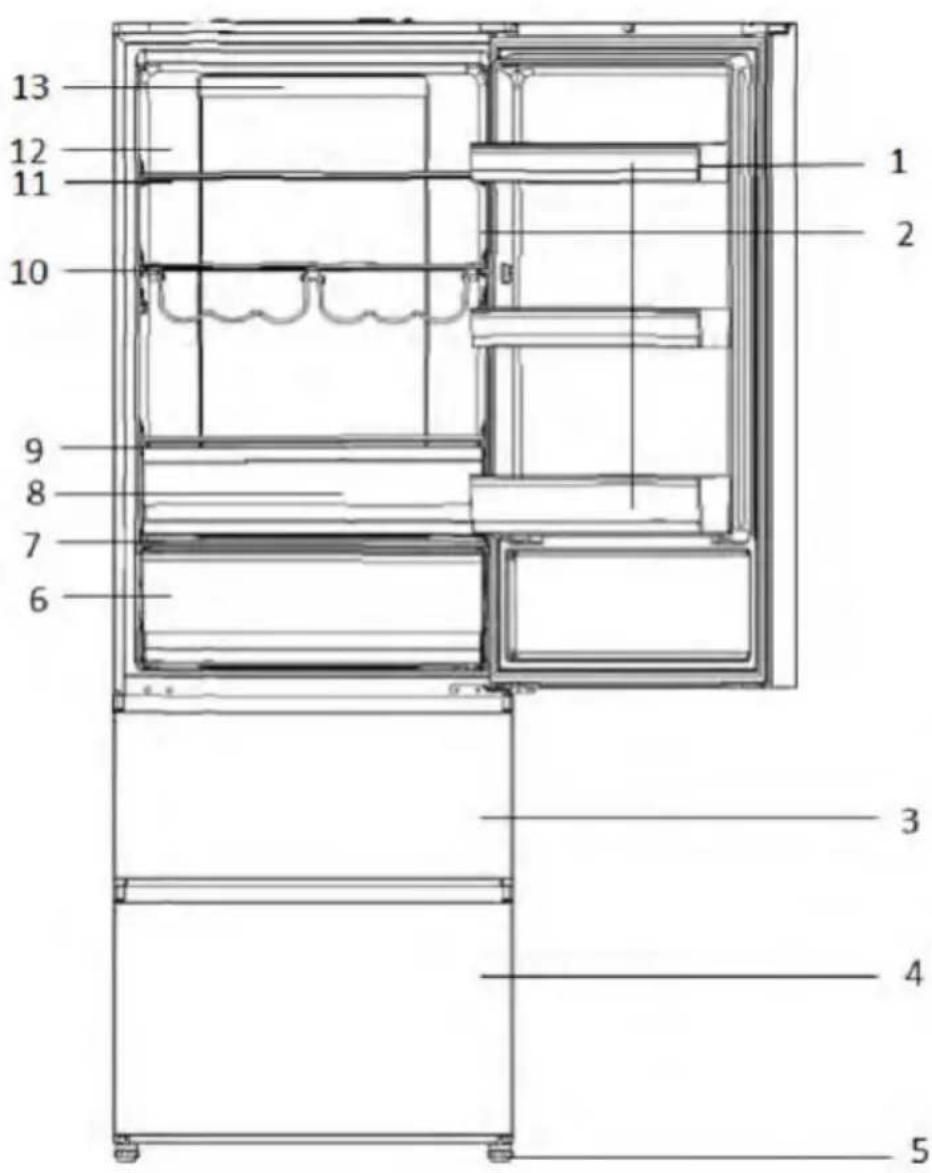 HAIER HTW7720BNMM - Schemat urządzenia (Rys. 3) - 2