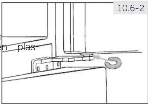 HAIER HTW7720BNMM - Utilisation des entretoises - 1