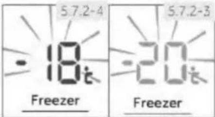 HAIER HTW7720BNMM - Piezīme: letekme uz temperatūrām - 2