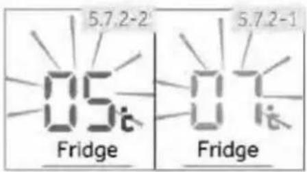 HAIER HTW7720BNMM - Adjust the temperature for freezer - 1