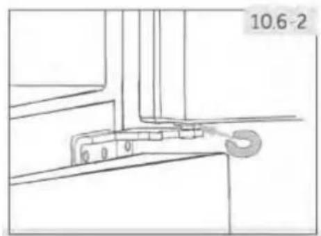 HAIER HTW7720BNMM - Verwendung des einstellbaren Fußes - 1