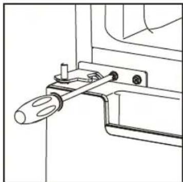 HAIER HBM-687BNF - Tür umgekehrt montieren - 4