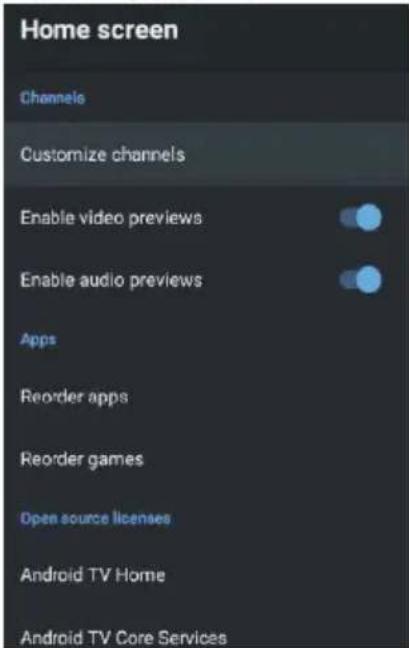 HAIER H55K705UG - HOME SCREEN - 1