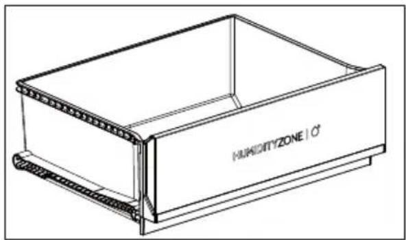 HAIER HDR7619DNGB - My Zone drawer - 2