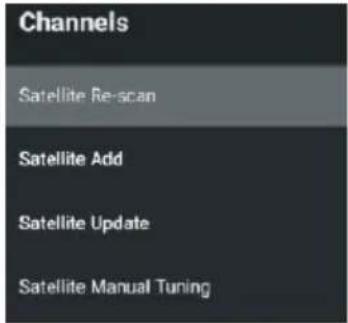 HAIER H65K705UG - Menu -> Réglages-> Chaîne-> Chaînes. - 1