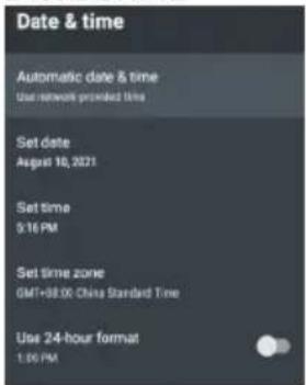 HAIER H65K705UG - DEVICE PREFERENCES ABOUT - 2