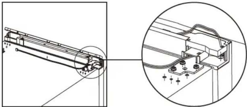 HAIER HBM-686XNF - LA REVERSIBILITA DELLA PORTA - 11