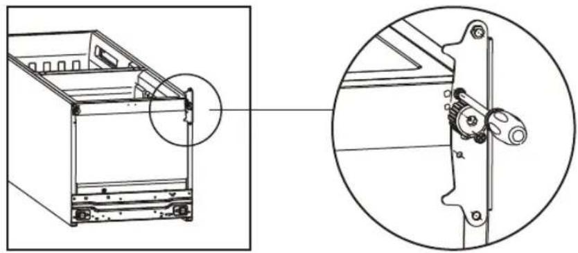 HAIER HBM-686XNF - LA REVERSIBILITA DELLA PORTA - 5